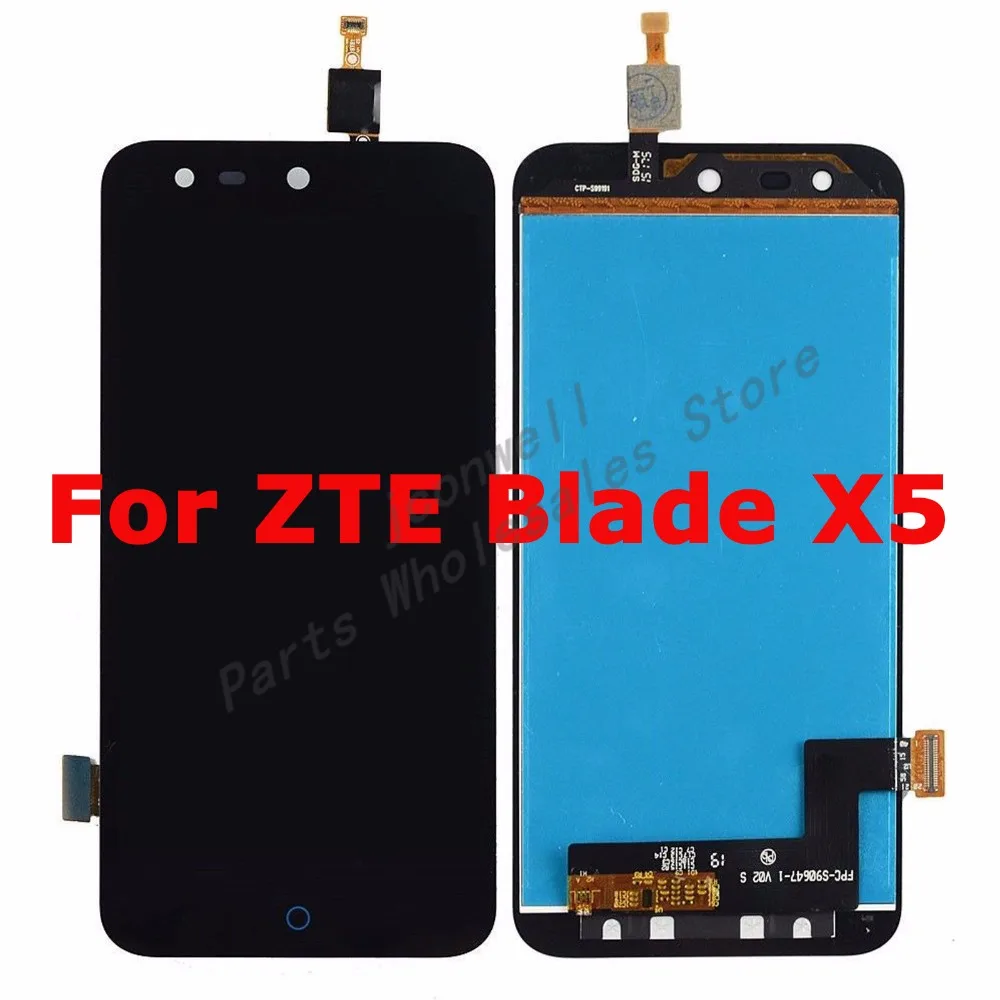 Для ZTE Blade X5 100% Протестировано хорошее качество ЖК дисплей сенсорный экран