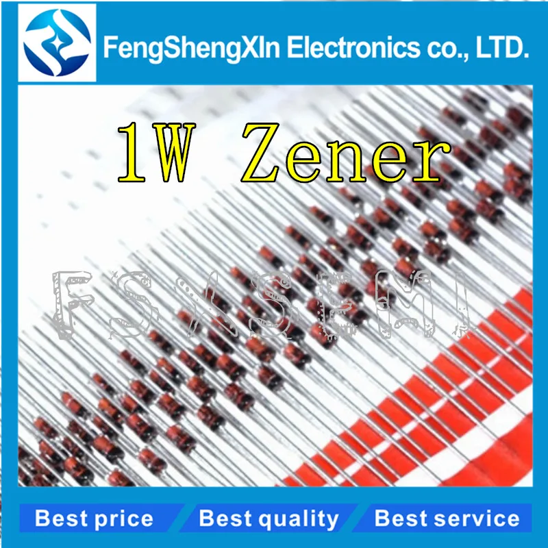 100 шт./лот 1 Вт туннельный диод DO-41 3,3 V-24 V 1N4728A 1N4730A 1N4732A 1N4733A 1N4735A 1N4736A 1N4738A 1N4740A 1N4742A 1N4744A 1N4749A