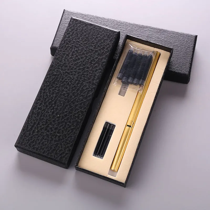 1pcs Soft head pen calligraphy style brush practice Word new tap water can plus ink small Regular script Random Color | Канцтовары для