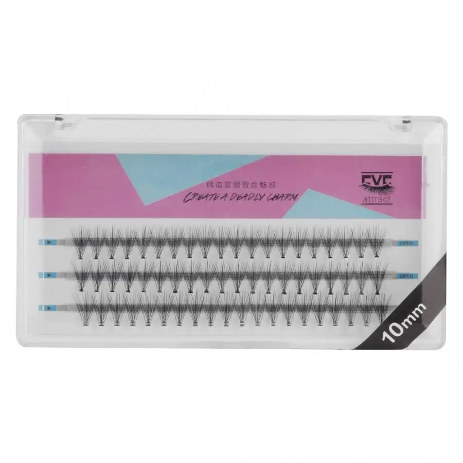 Natural Professional False Eyelashes Extension Practice Kit Grafting Eyelash Tools for New Starter Eyes Makeup | Красота и здоровье