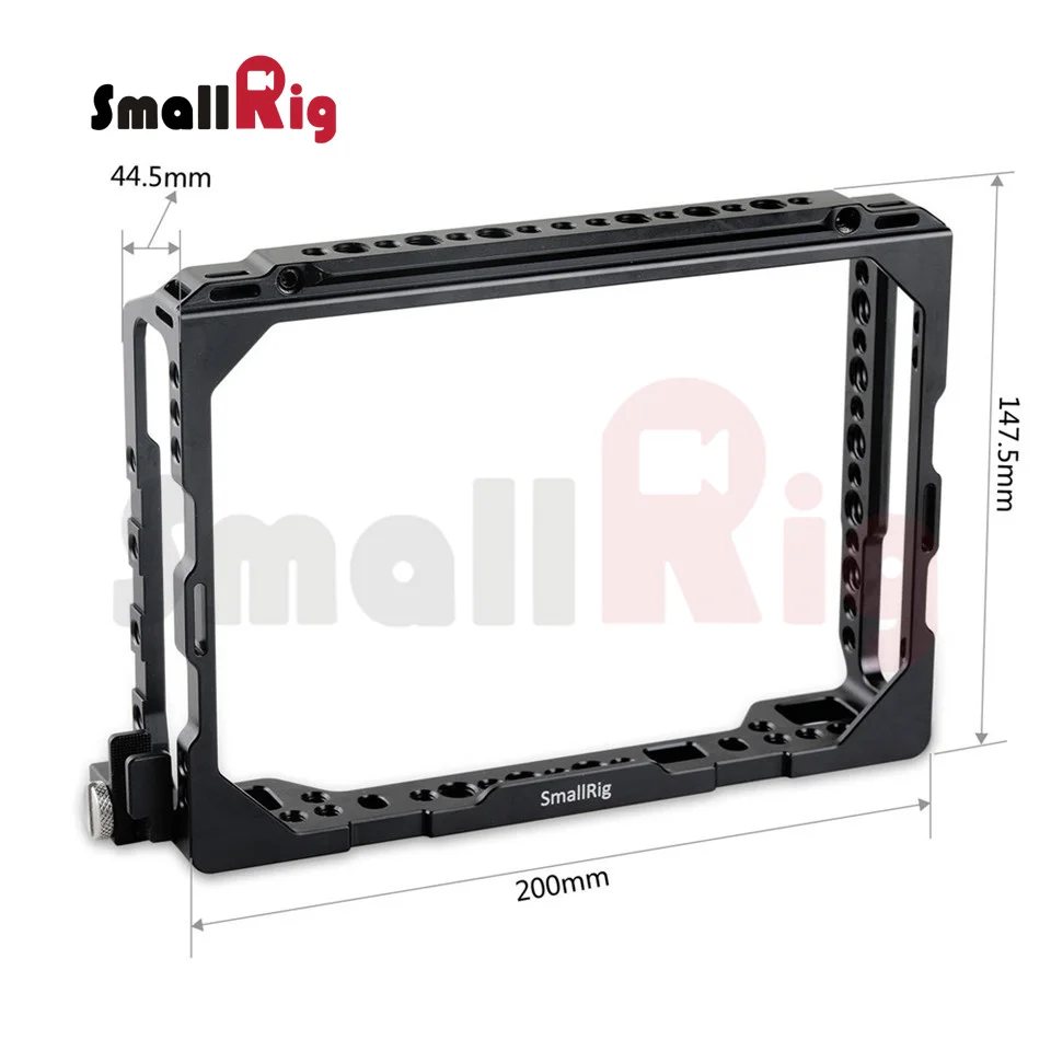 SmallRig Monitor Cage для Blackmagic Video Assist 7 &quotNato Rail и HDMI хомут Встроенный с Nato rail 1830|cage|cages forcage