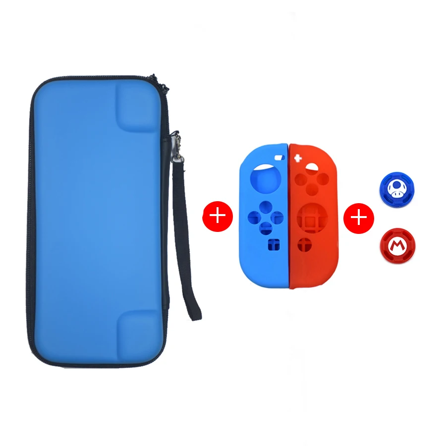 5 предметов аксессуары для игр с переключателем защитный чехол Nintendo doswitch большая