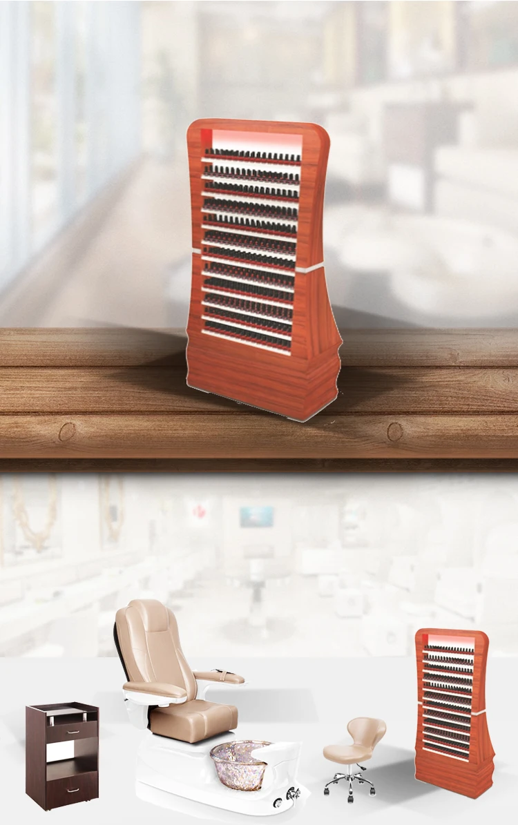 DS мебель для салона деревянный роскошный Маникюрный Стол двух человек | Мебель