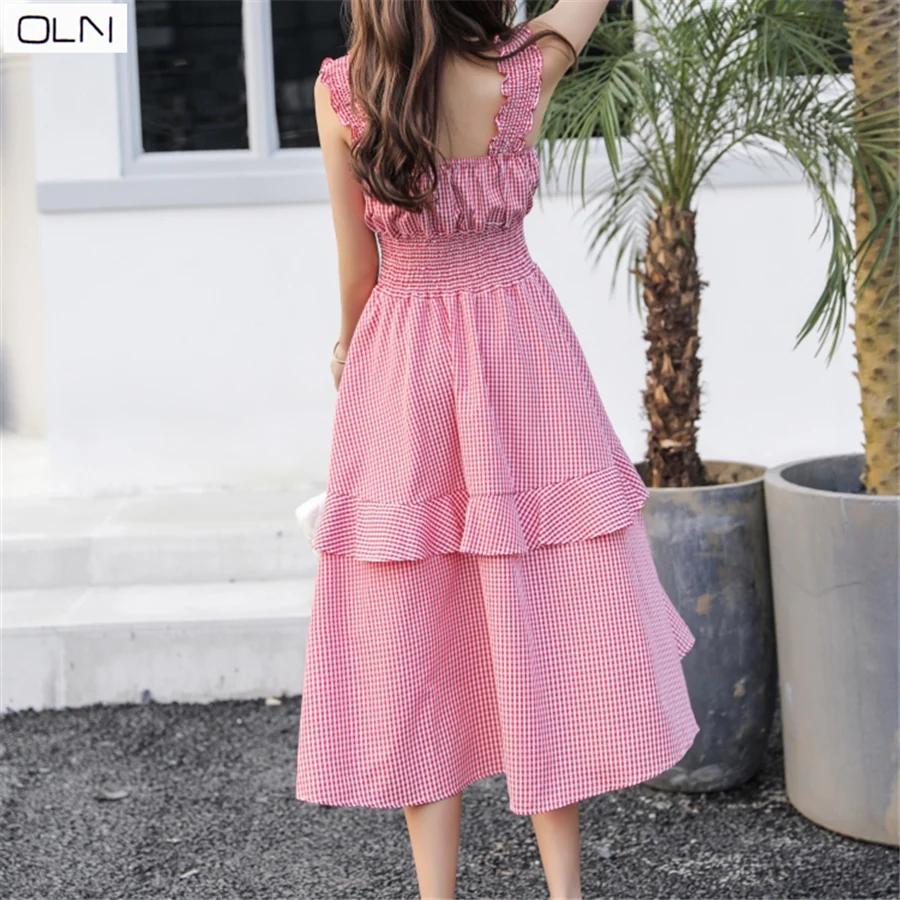 Vestidos/платье летнее платье в Корейском стиле во французском ретро с надписью tea break