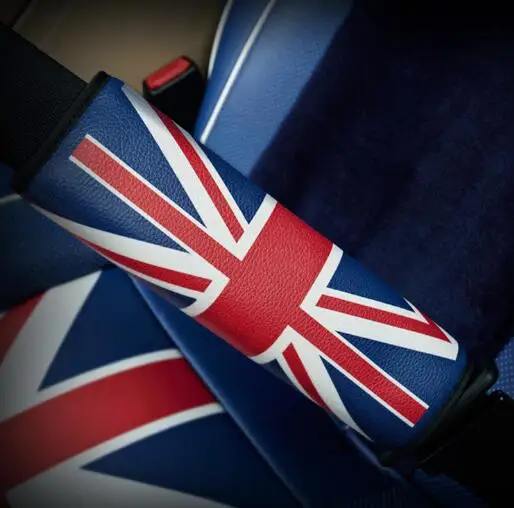 Вышитые плечи из хлопка для mini Cooper R50 R52 R55 R56 R57 R58 R59 R60 R61 1 шт. Стайлинг автомобиля |