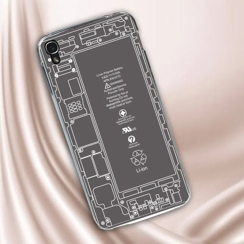 Чехол с УФ-принтом для Alcatel One Touch Idol 3 5 6045 6045Y K жесткий пластиковый цветной чехол