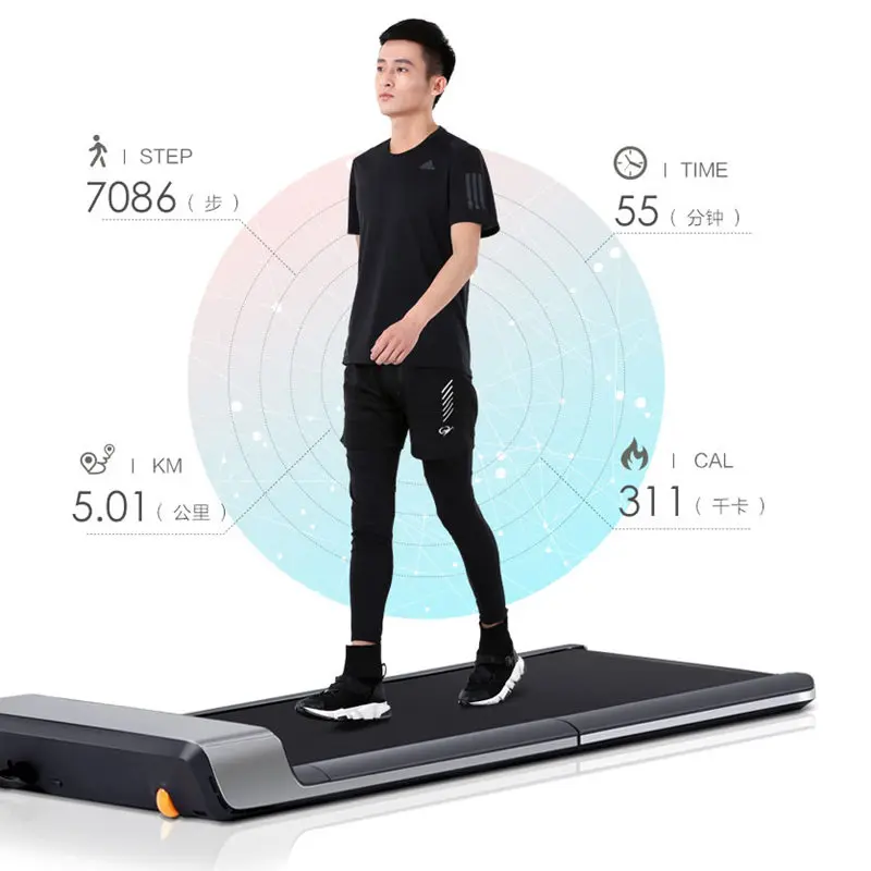 Xiao mi jia WalkingPad тренажер Складной бытовой неплоский протектор mi ll умное Управление скоростью подключения приложение Smart mi Home