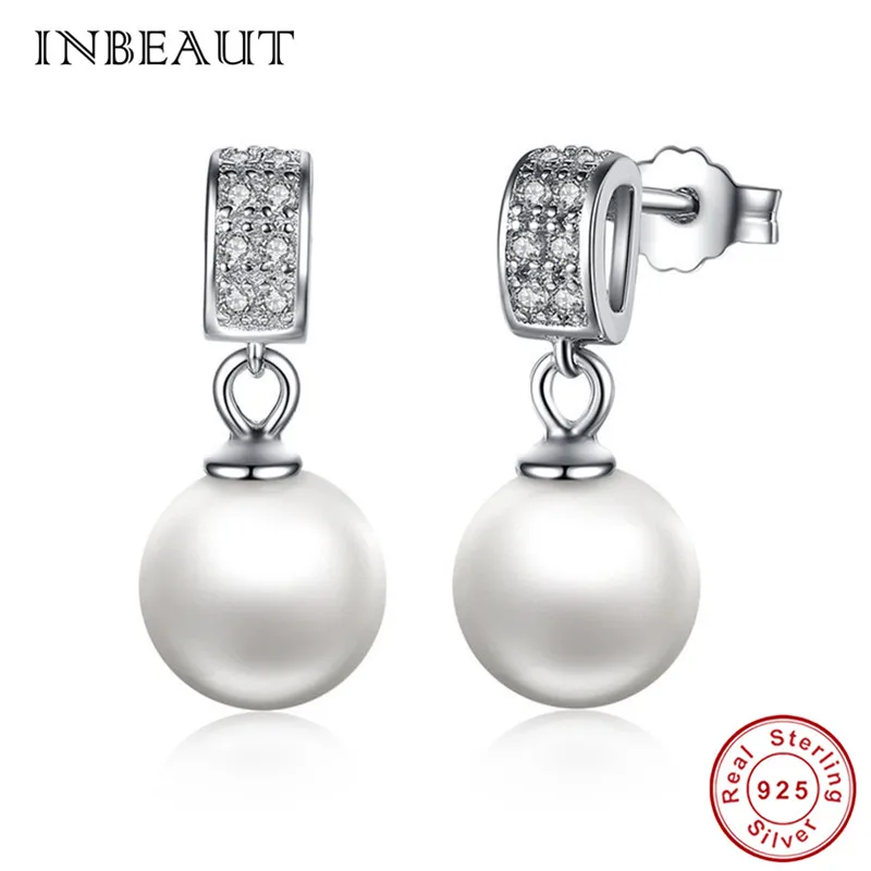 INBEAUT, женские трендовые серьги-гвоздики, 925 пробы, серебряные, цветные, крылья мечты, единорог, милый кот, медведь, серьги с лапами, подарок на день рождения - Окраска металла: p006