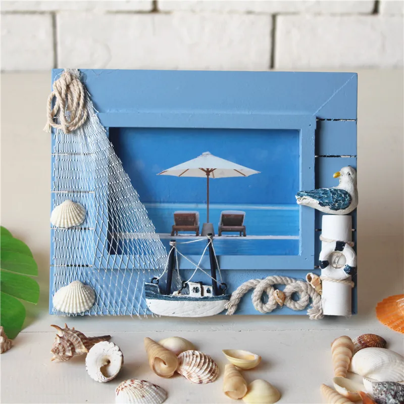 5 дюймов Средиземноморский дом твердая деревянная фоторамка для дома рабочего