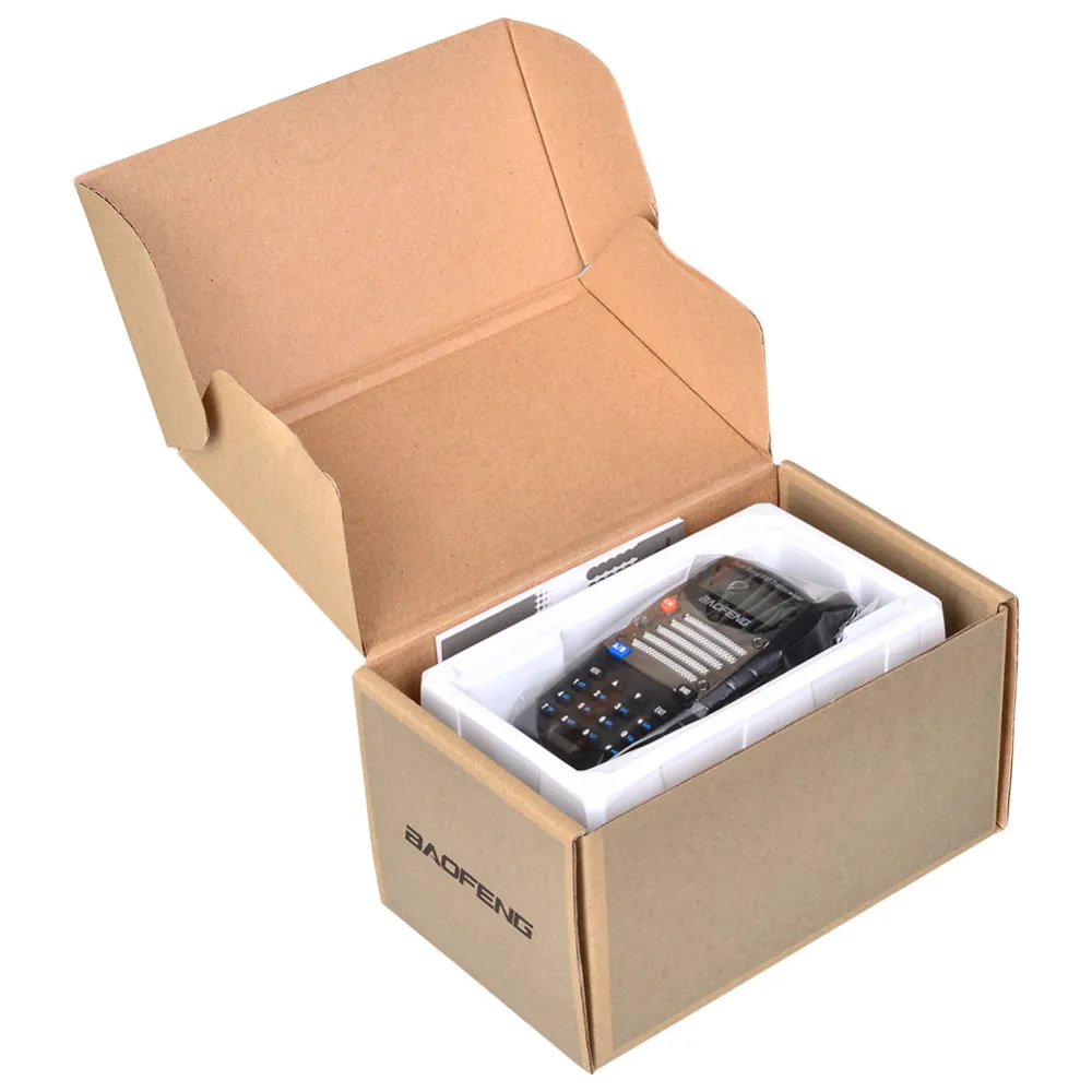 2 шт. черный Baofeng UV 5RA+ плюс WalkieTalkie 136-174 и 400-520 МГц двухстороннее радио запас в Испании-корабль по письму-только 3 дня recieve