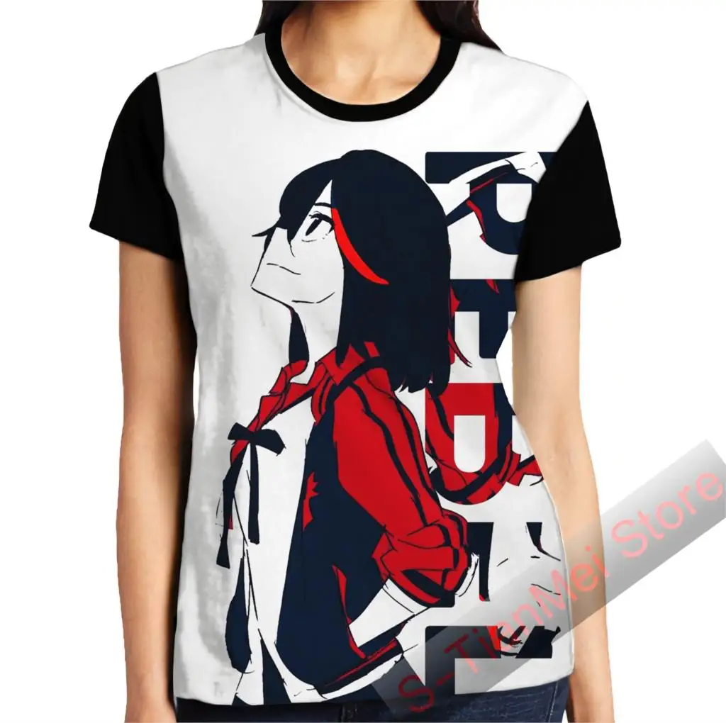 Летняя футболка с графическим рисунком мужские топы футболки Kill la - Rebel Ryuko