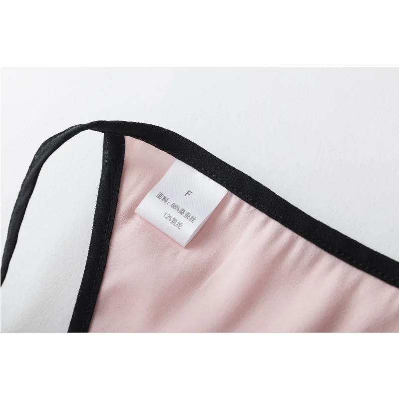 3 шт./лот женские стринги из натурального шелка сексуальное эротическое нижнее