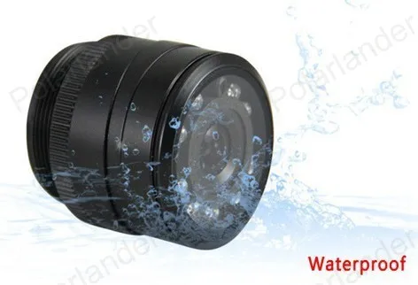 Складной 4 3 дюймовый автомобильный монитор заднего вида с 8 светодиодами