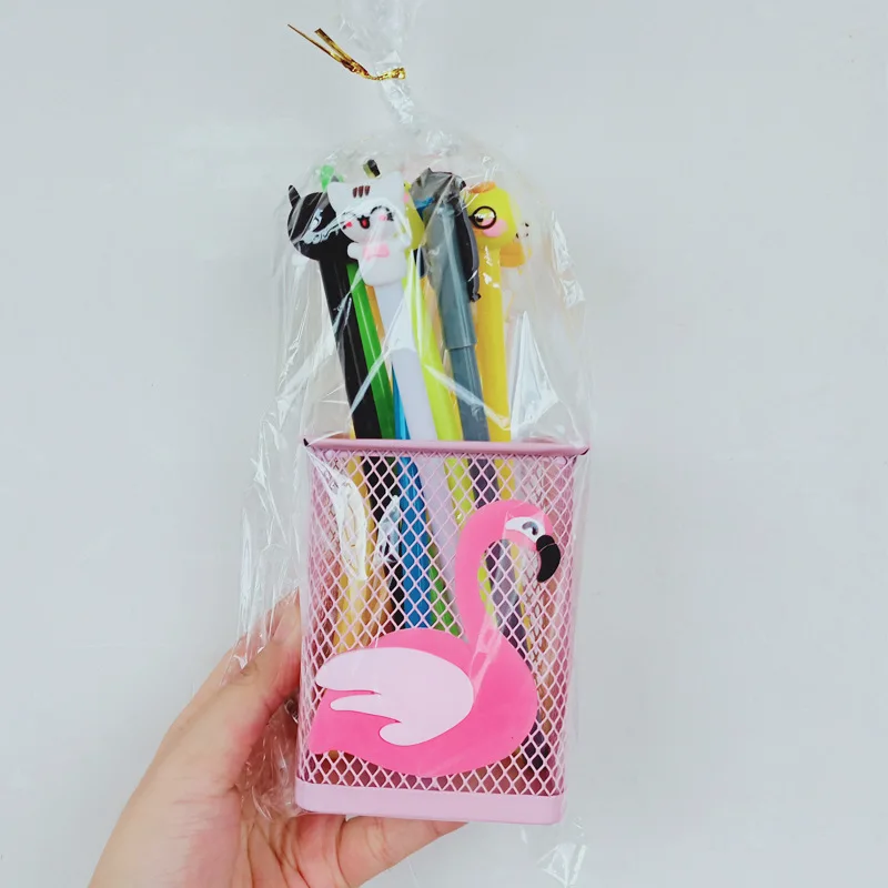 R 20 шт./компл. гелевая ручка Kawaii caneta Творческий lapices Единорог papelaria kalem стационарный материал Эсколар милые boligrafo - Цвет: R