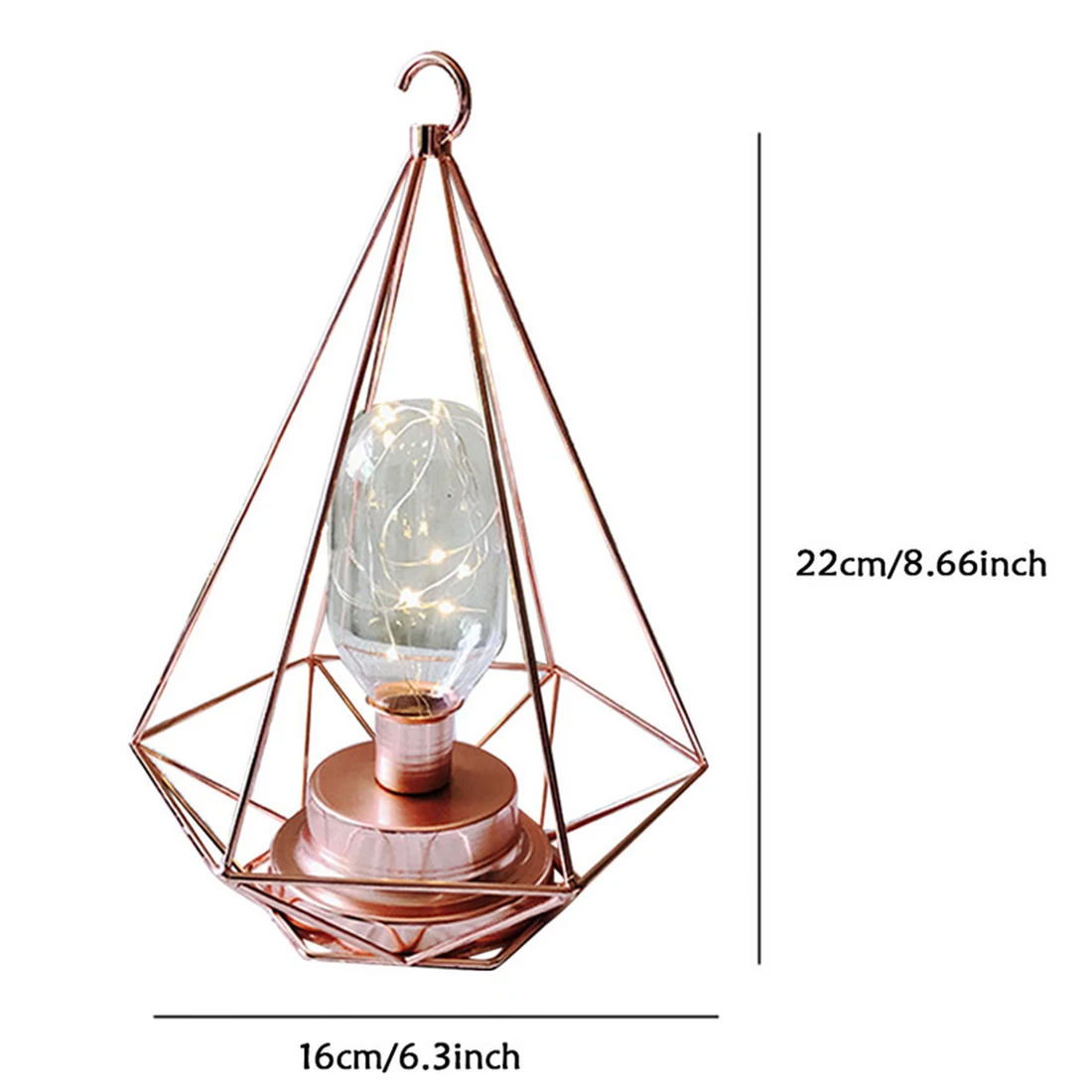 Iguardor Minimalism Style Creative Modeling Iron Art Night Light Table Top Home Festival Party Decorative Lamp Battery powered | Освещение