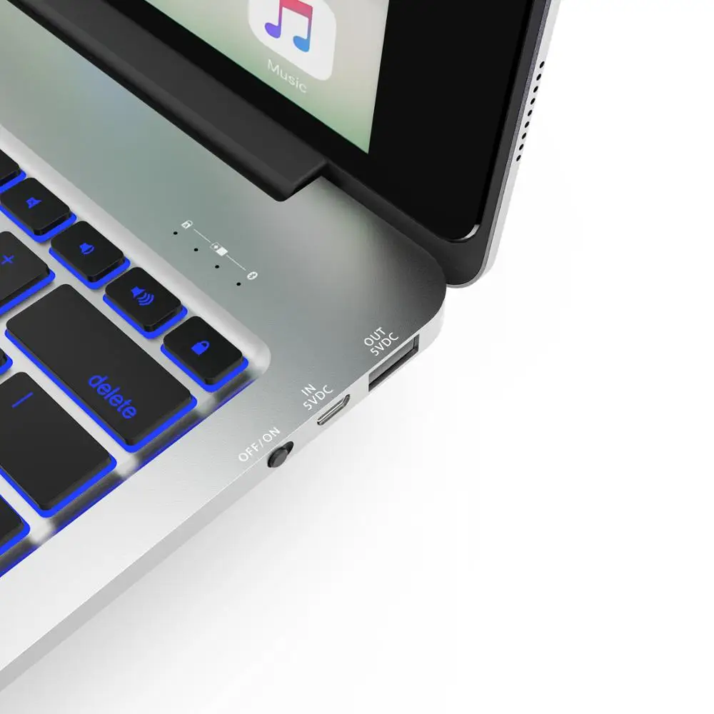 Новый беспроводной чехол из алюминиевого сплава с клавиатурой Bluetooth для iPad Pro 12 9