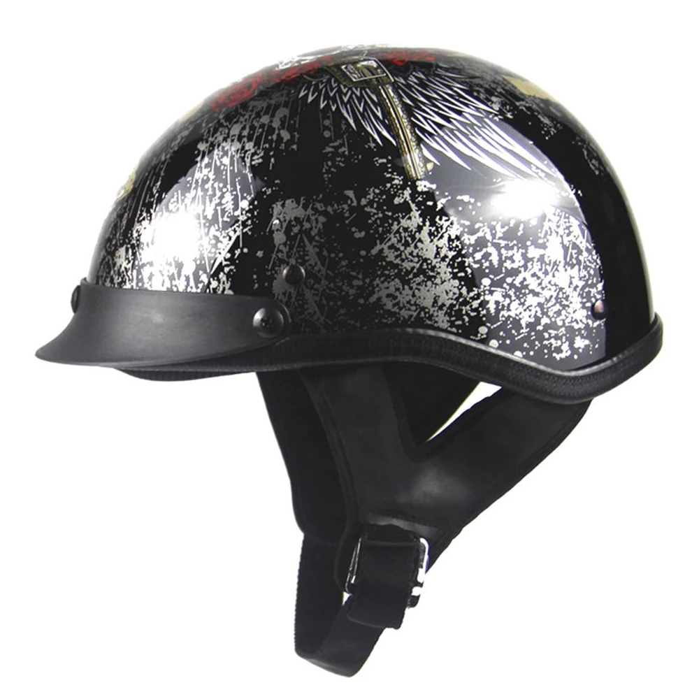 Мотоциклетный шлем Ретро стиль мотоциклетный шлем|Шлемы| |