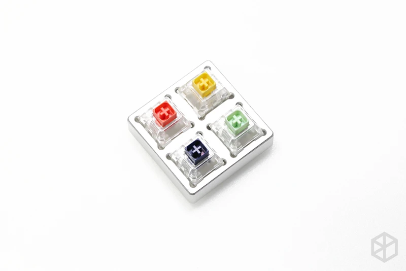 MT Heavy 4 Switch Тестер переключателей с алюминиевым основанием cherry kailh outemu ttc ysa greetech otm Красный Синий Коричневый Черный Зеленый Оранжевый rgb pro speed heavy - Цвет: MT Heavy 4 Switch