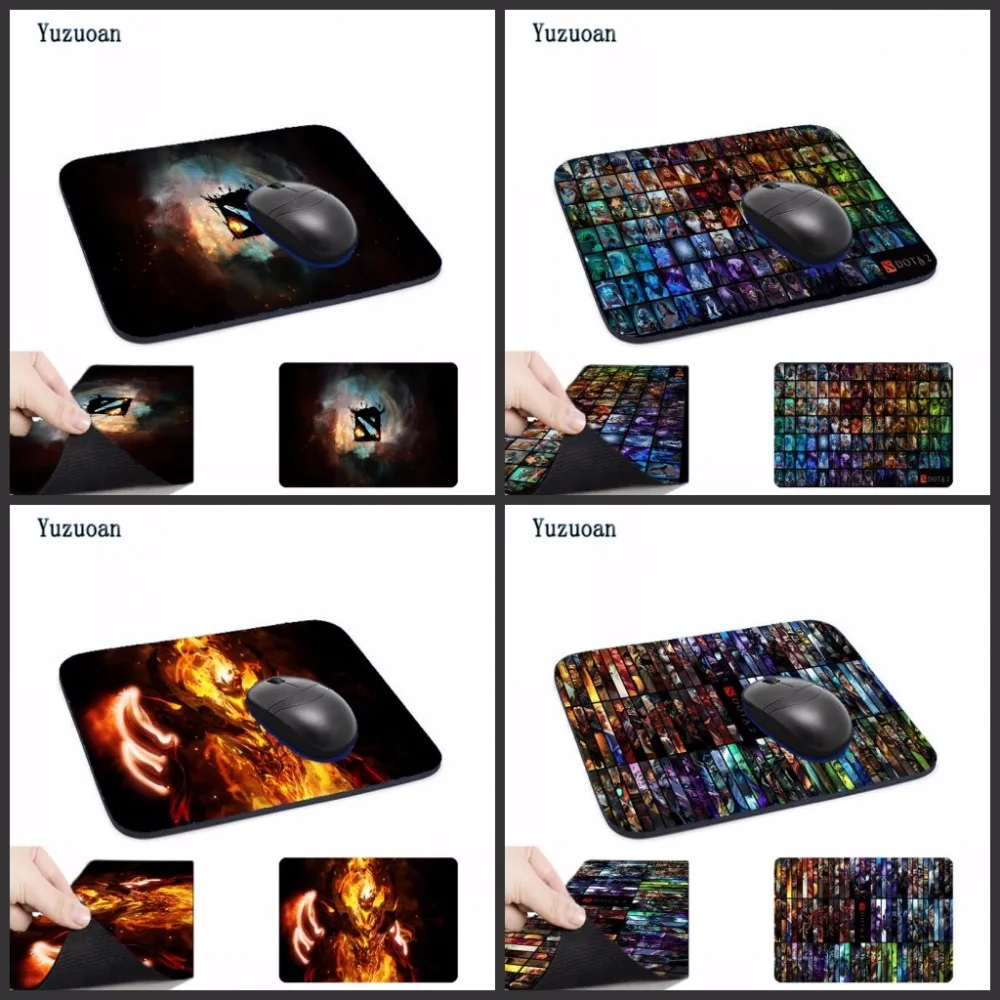 Игровой коврик для мыши Yuzuoan Dota 2 Invoker игровой геймер Коврик компьютерный стол