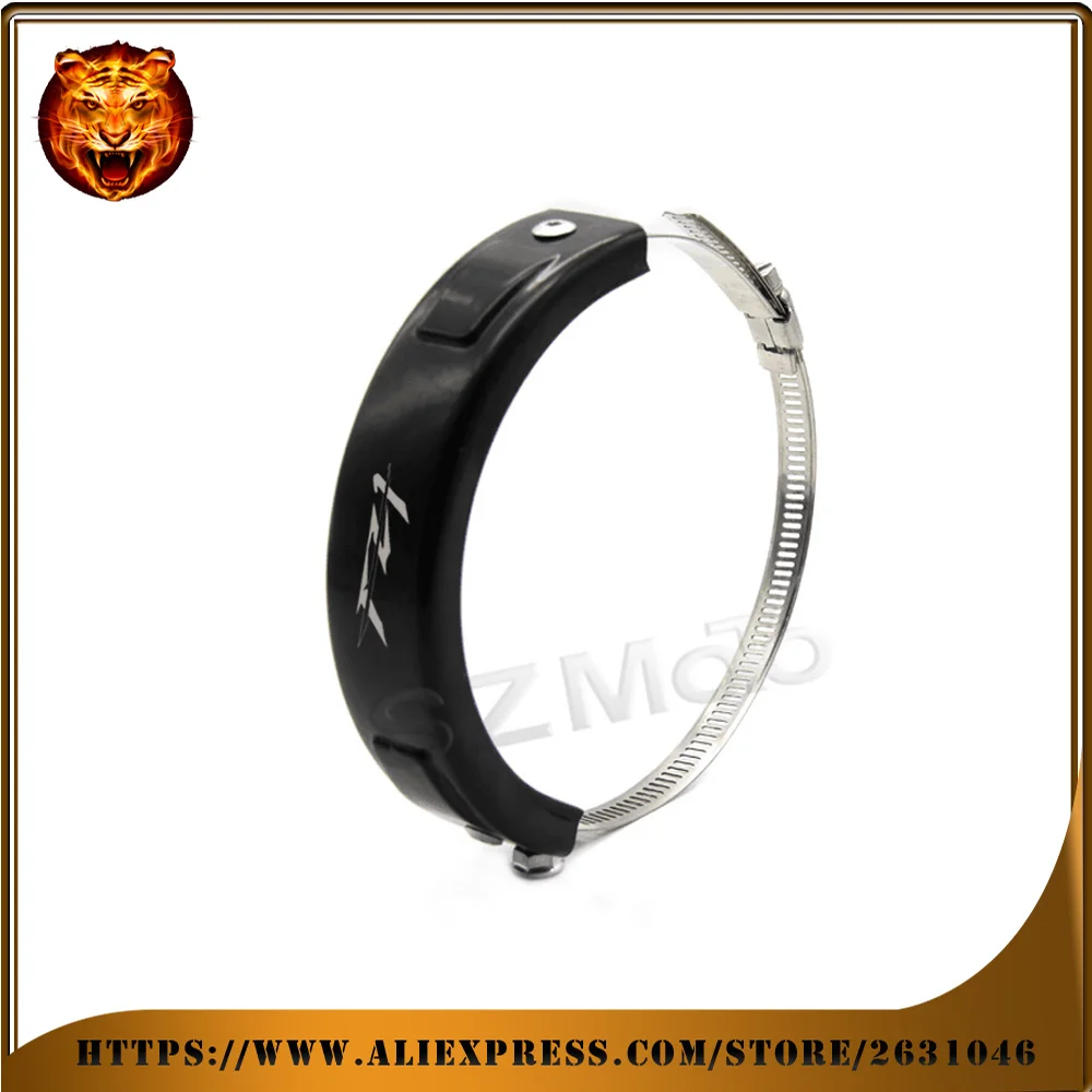 For YAMAHA FZ1 Fazer Motorcycle Accessories Silencer Round Oval Exhaust Protector Protect Can Cover Circle diameter 100mm-140mm |