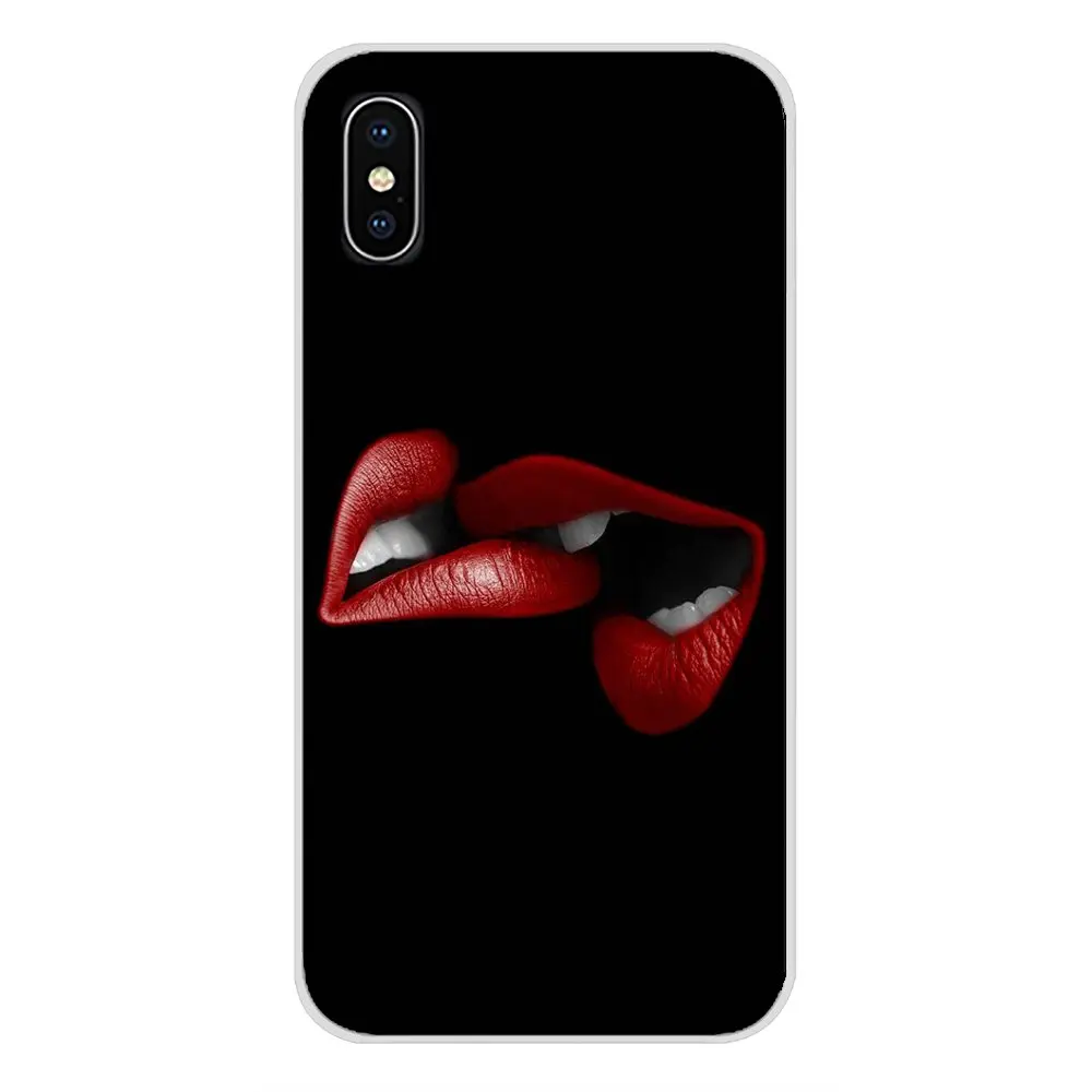 Для Xiaomi Redmi Note 6A MI8 Pro S2 A2 Lite Se MIx 1 Max 2 3 для Oneplus 6T сексуальная девушка красные губы