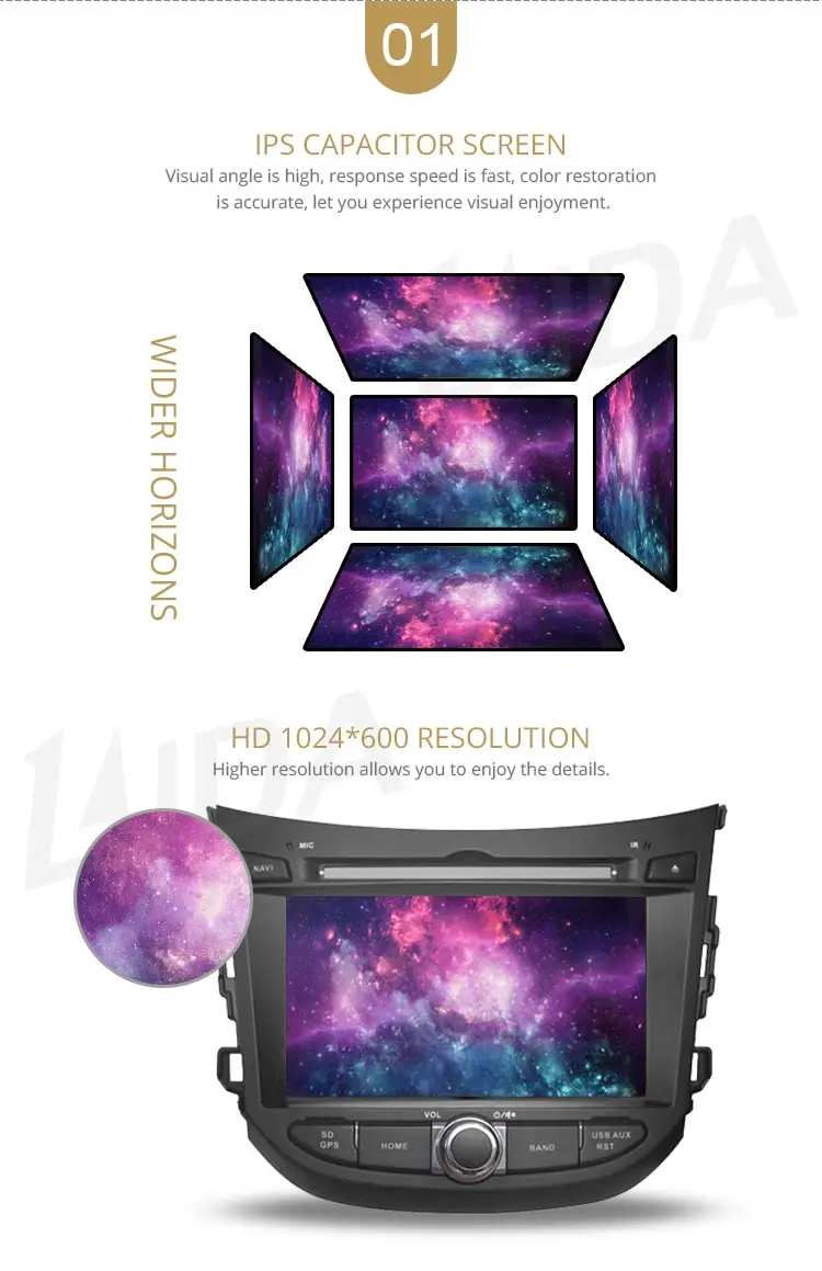 LJDA Android 10,0 автомобильный dvd-плеер для HYUNDAI HB20 2 Din Автомобильный Радио gps Навигация стерео Мультимедиа wifi автоаудио головное устройство 2+ 16