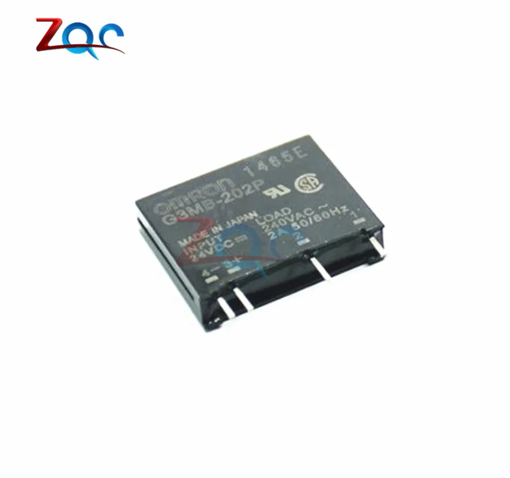 G3MB 202P 24V DC AC PCB SSR в Out 240V 2A твердотельный релейный модуль|Реле| |