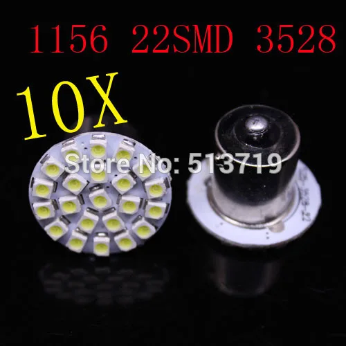2014 Новинка 10х 1156 BA15S 22SMD автомобильные светодиоды 1210 автомобильный поворотный
