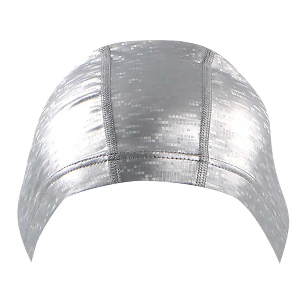 Шапочка для плавания взрослых прочная эластичная силиконовая шапочка пляжа и