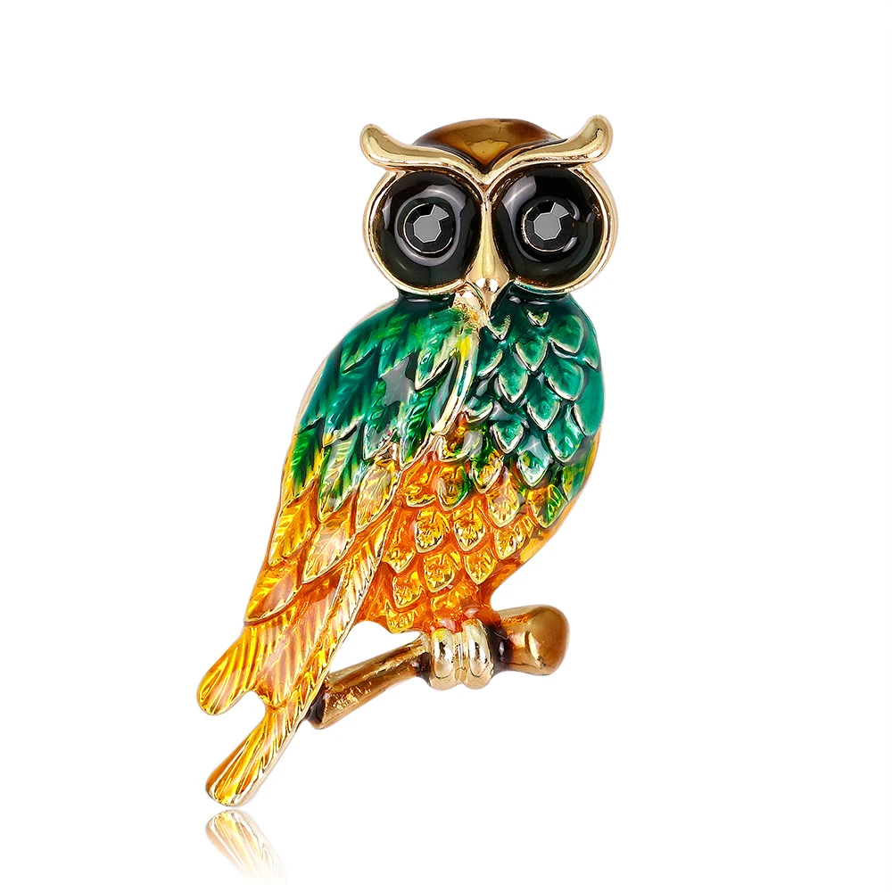 Best Леди Новое поступление дешевые Colorfor Bird Броши для Для женщин WholesaleShoulder