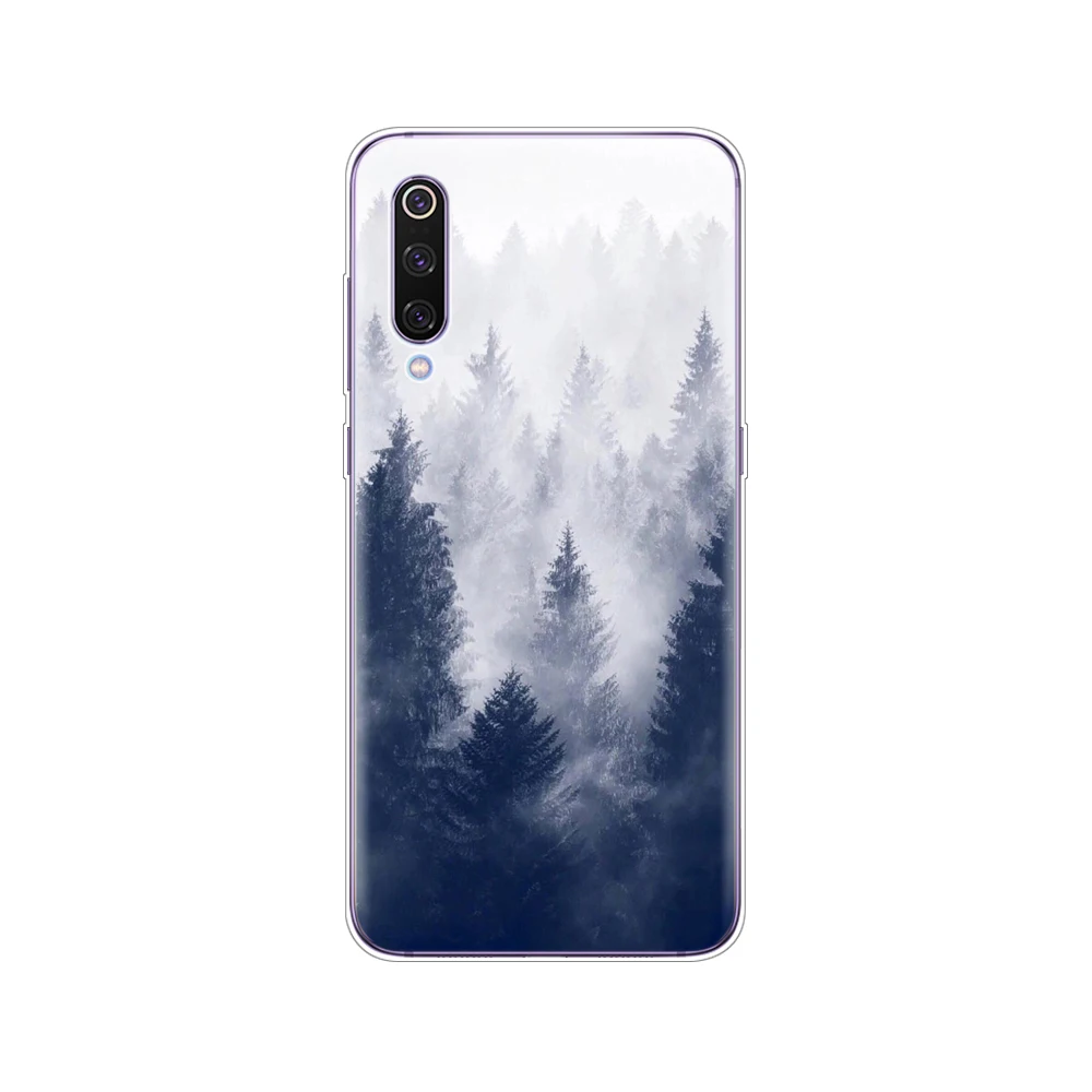 61860 Для xiaomi mi 9 чехол мультяшный силиконовый мягкий ТПУ задняя крышка для xiaomi mi 9 xiaomi 9 SE чехол Защитный корпус для телефона сумка бампер etui - Цвет: 61860