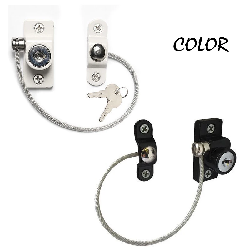 2 шт. Детская безопасность блокировка окна металлический корпус дверной