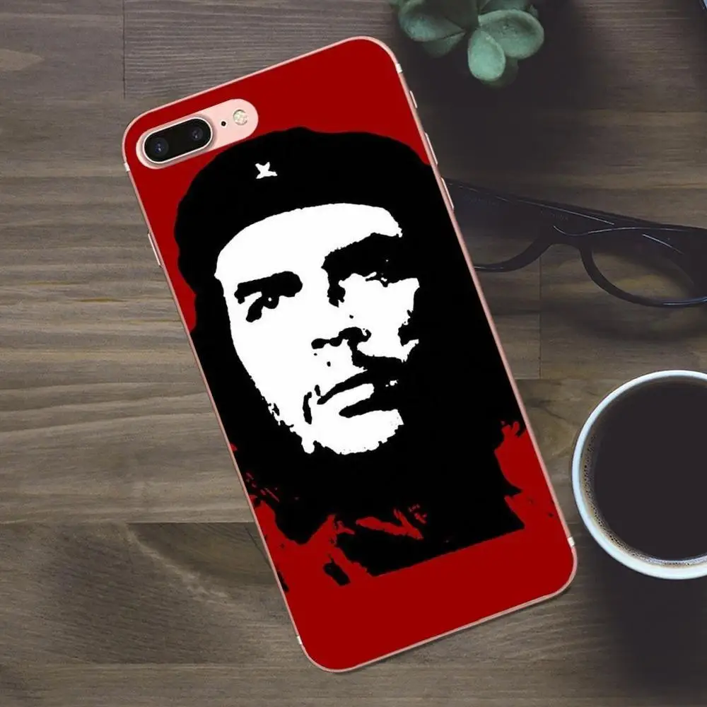 Bixedx Ernesto Guevara El Che для Huawei G8 Honor 5C 5X 6 6X 7 8 9 Y5II Mate P7 P8 P9 P10 P20 Lite Plus 2017 мягкие сумки Чехлы |