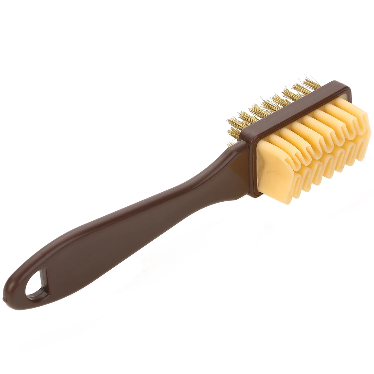 1 шт. двухсторонняя щетка для чистки обуви с резиновым ластиком набор из замши и