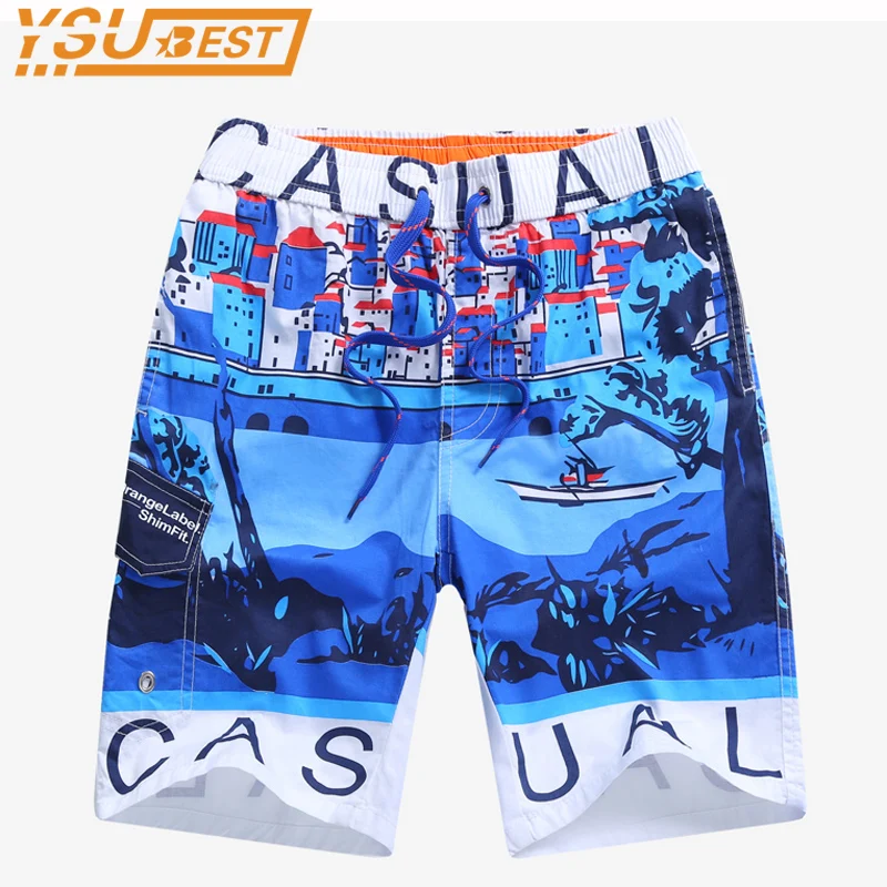 Новые 2018 летние пляжные шорты для мальчиков модные детей белье Детская одежда