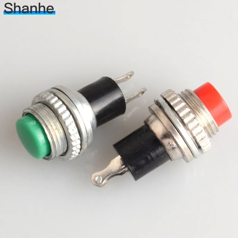 DS-314 10 мм 250 в а кнопочный переключатель металлический тактильный самосброс