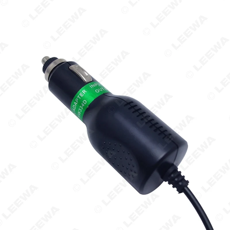 Зарядное устройство LEEWA 12 24 В для автомобильного GPS навигатора радар с тонкой