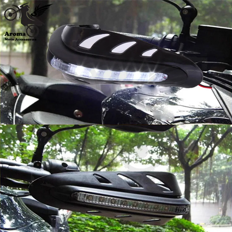 В наличии 7 цветов 12 мм 17 мотоциклетная ручная накладка с поворотником