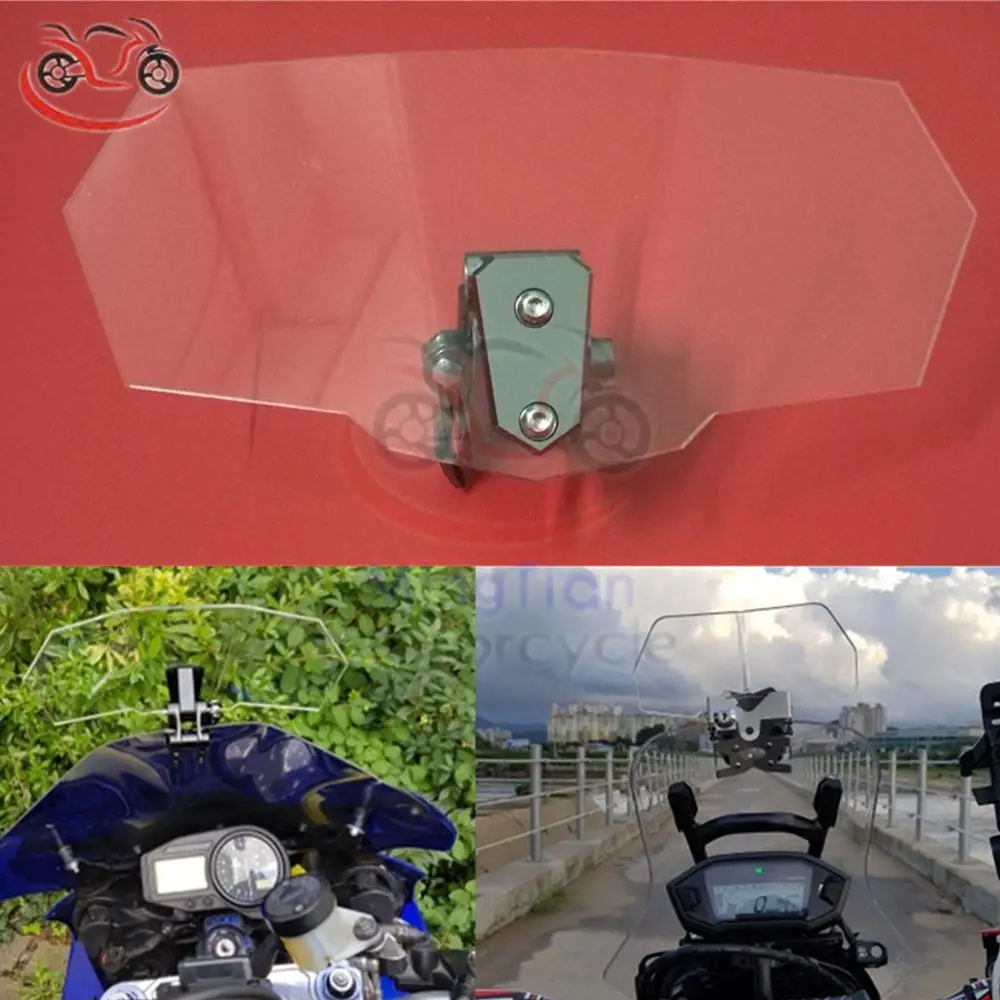 Воздушный поток регулируемое ветровое стекло Ветер Дефлектор Универсальный