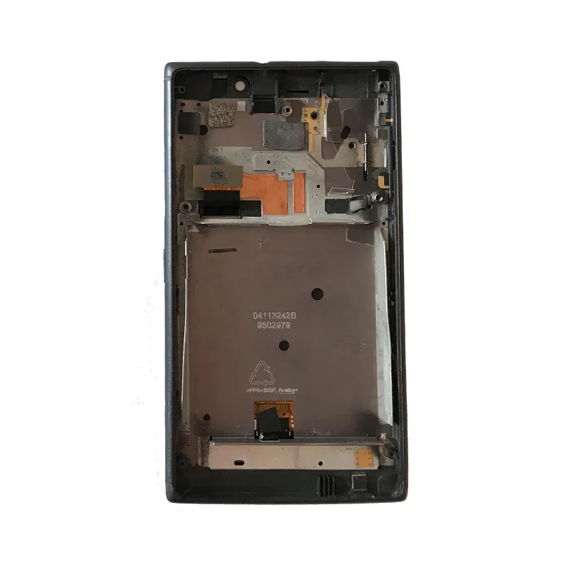 Для Nokia Lumia 925 ЖК-дисплей с кодирующий преобразователь сенсорного экрана в сборе с рамкой