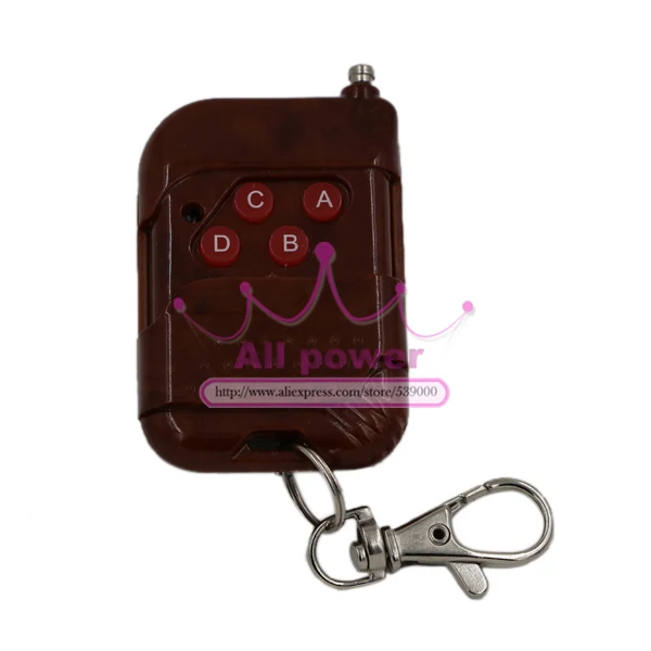 Беспроводной переключатель системы дистанционного управления DC12V 1CH открывалка