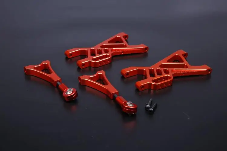 CNC all mental front and rear A arms for RV KM HPI BAJA 5B 5T 5SC | Игрушки и хобби