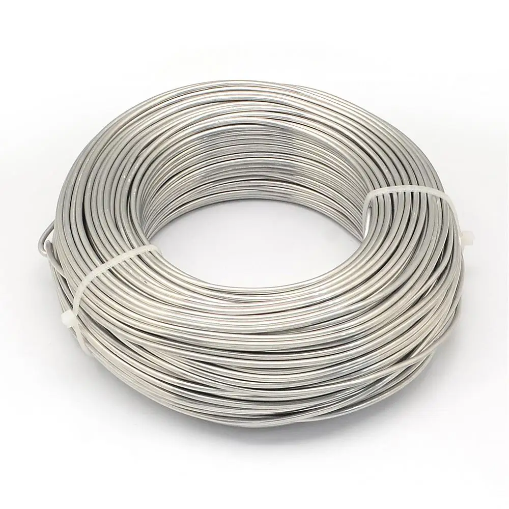 Алюминиевая проволока Pandahall светло серого цвета 3 0 мм около 25 м/500 г|aluminium wire|wire