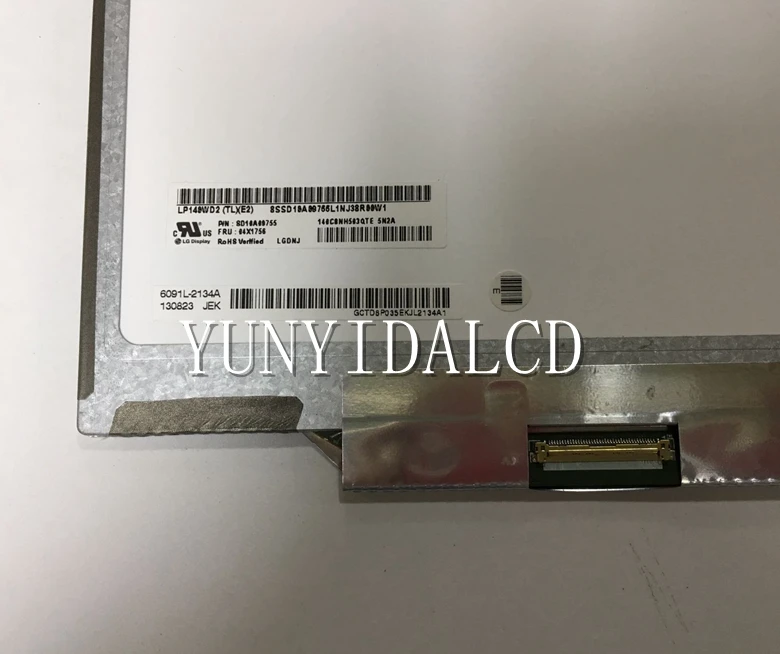Высокое качество оригинала LP140WD2 TLE2 (TL)(E2) для Lenovo Thinkpad X1 углерода ноутбука LCD LED
