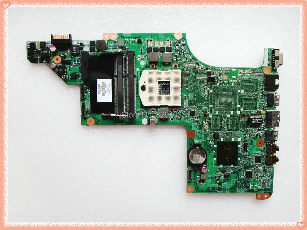 001 para hp Pavilion Notebook Laptop Mainboard Motherboard 100% Testado 605322-dv7-4000 Dv7t-4100 hp