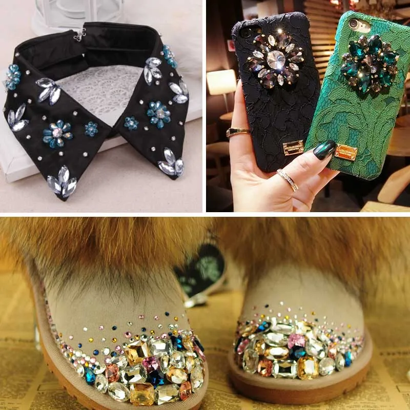 Малахит зеленый DR образный высококачественный стеклянный кристалл плоская