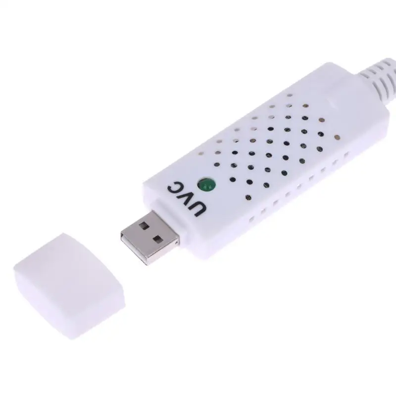 ALLOYSEED портативный USB 2,0 Easycap Захват аудио, видео карта адаптер VHS для DVD видеозахвата для Win7/8/XP/Vista компьютера ПК