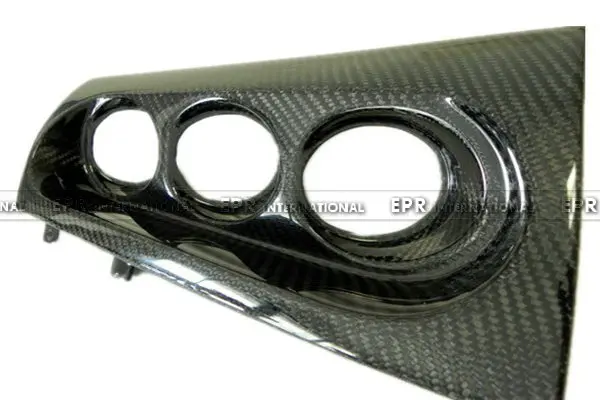 Для Mitsubishi Evolution EVO 10 углеродное волокно M7 Стиль тройной Gauge Pod держатель 60 мм RHD