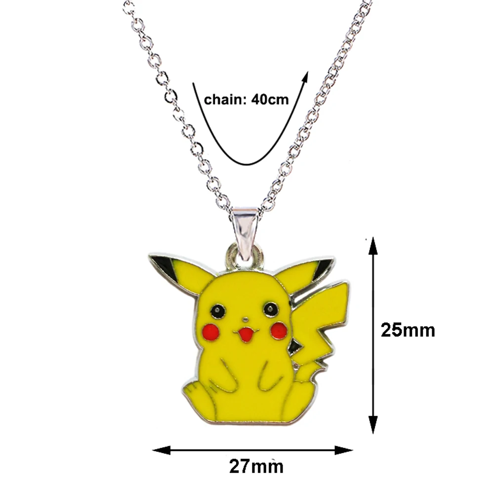 Новинка японская подвеска с покемоном из мультфильма ожерелье для маленьких