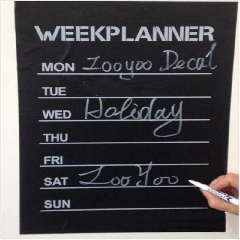 6pcs/lot White Liquid Chalk Pen for Kids Room Wall Stickers and Blackboard Removable Vinyl Decal | Дом и сад